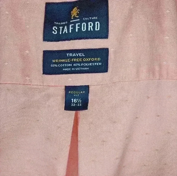 Stafford regular fit button down - Picture 5 of 5